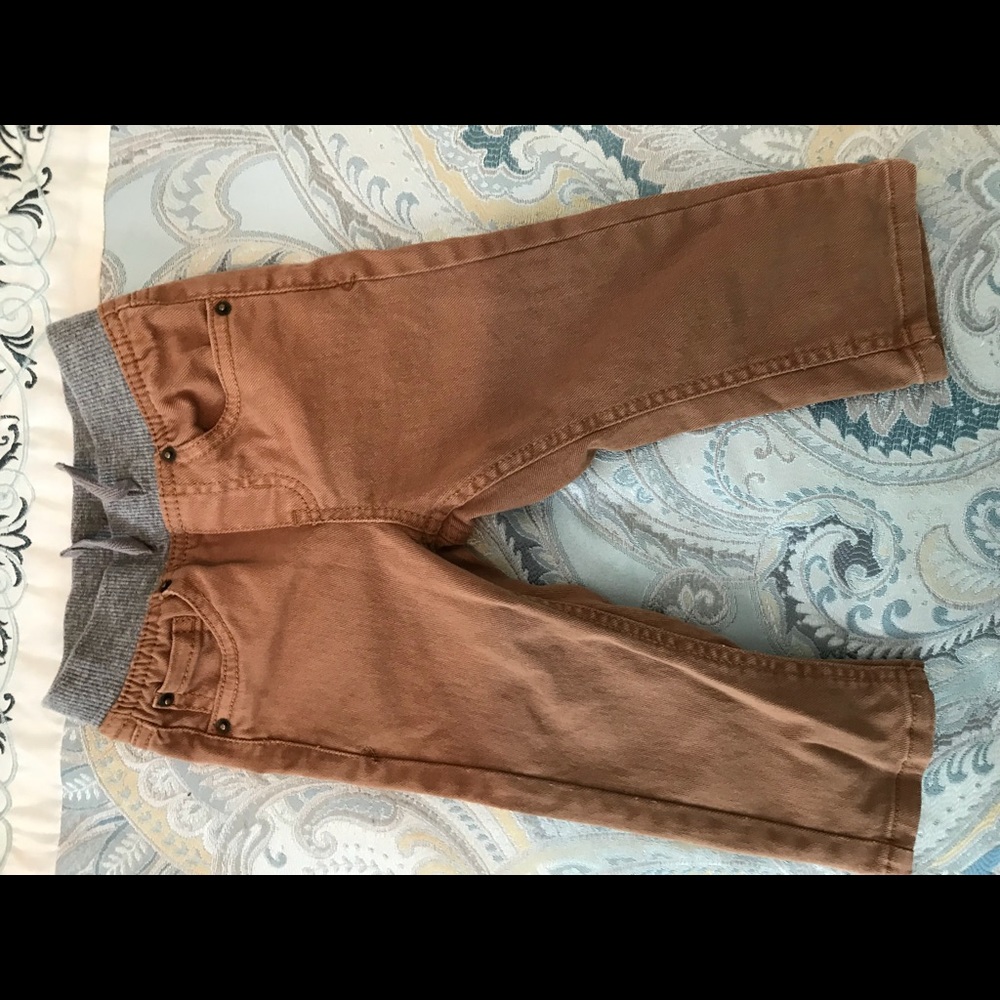 Boys brown 18 months pants